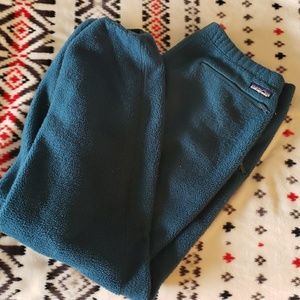 Vintage Patagonia fleece pants - Blue Size Large